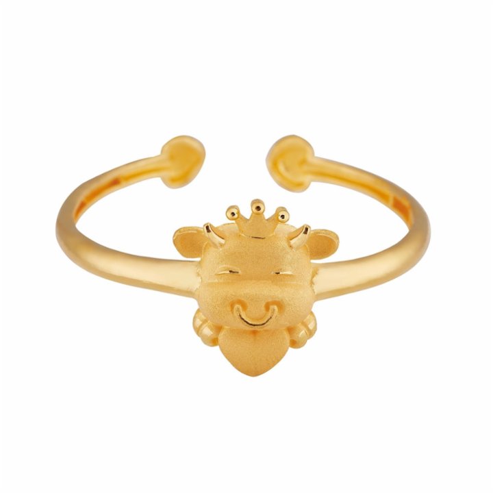 순금 러브카우 돌팔찌 18.75g